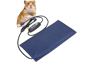USB Reptile Heating Pad, Plug in Pet Heat Pad for Small Animals and Cold-Blooded Reptiles