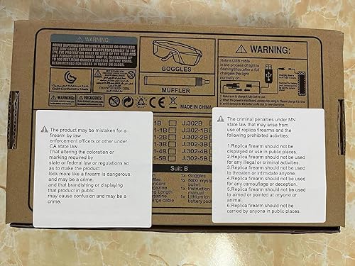 Miniatura 8 de JM X2 - Lanzadores eléctricos de bolas con juguetes de tambor, lanzadores de bolas de salpicaduras con 3 W + bolas de munición y gafas de seguridad,