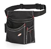Dickies 5-Pocket Single Side Tool Belt Pouch/Work Apron, Durable Canvas Construction, Adjustable Belt for Custom Fit