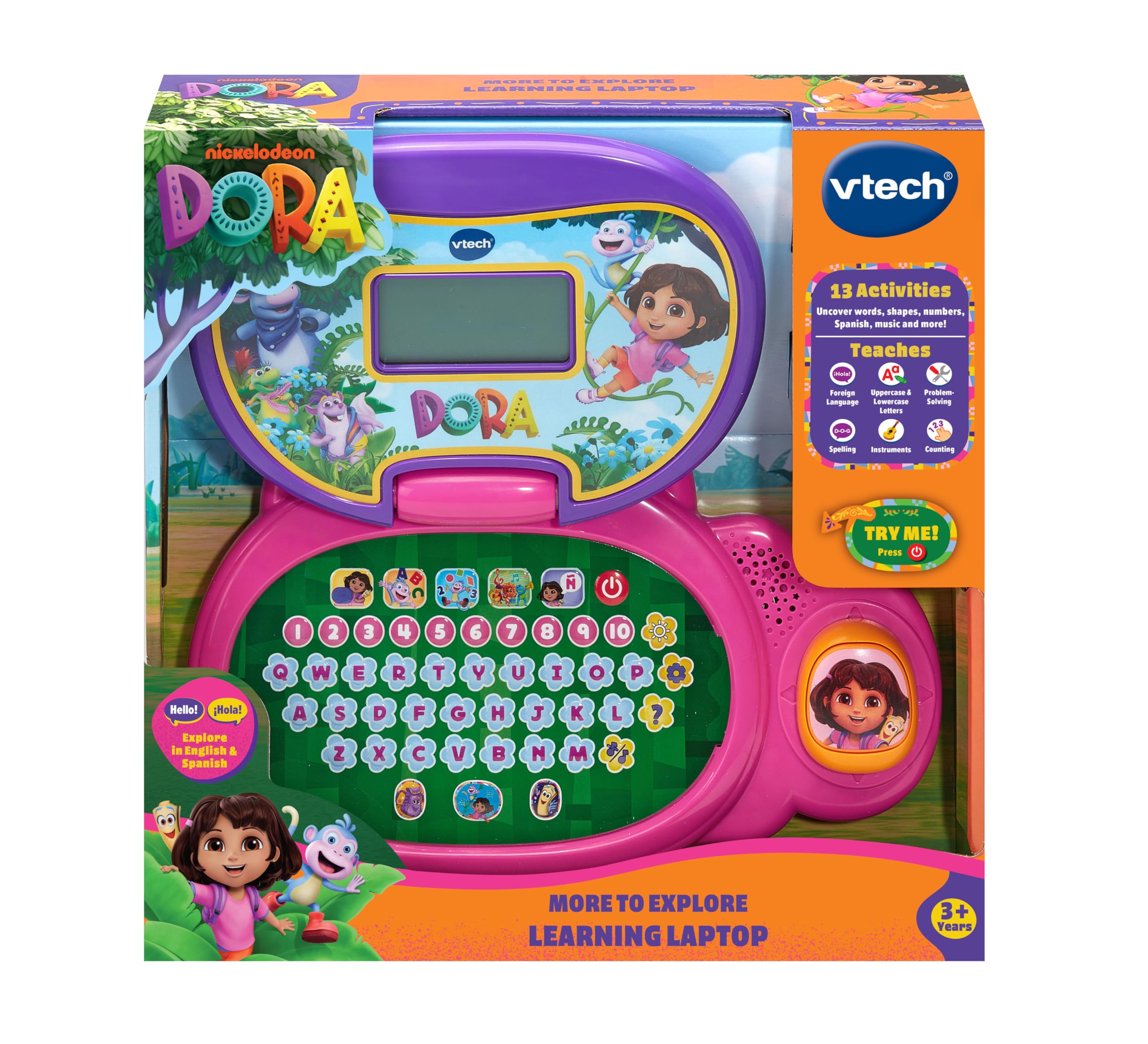 VTech Dora Più da esplorare Apprendimento Laptop