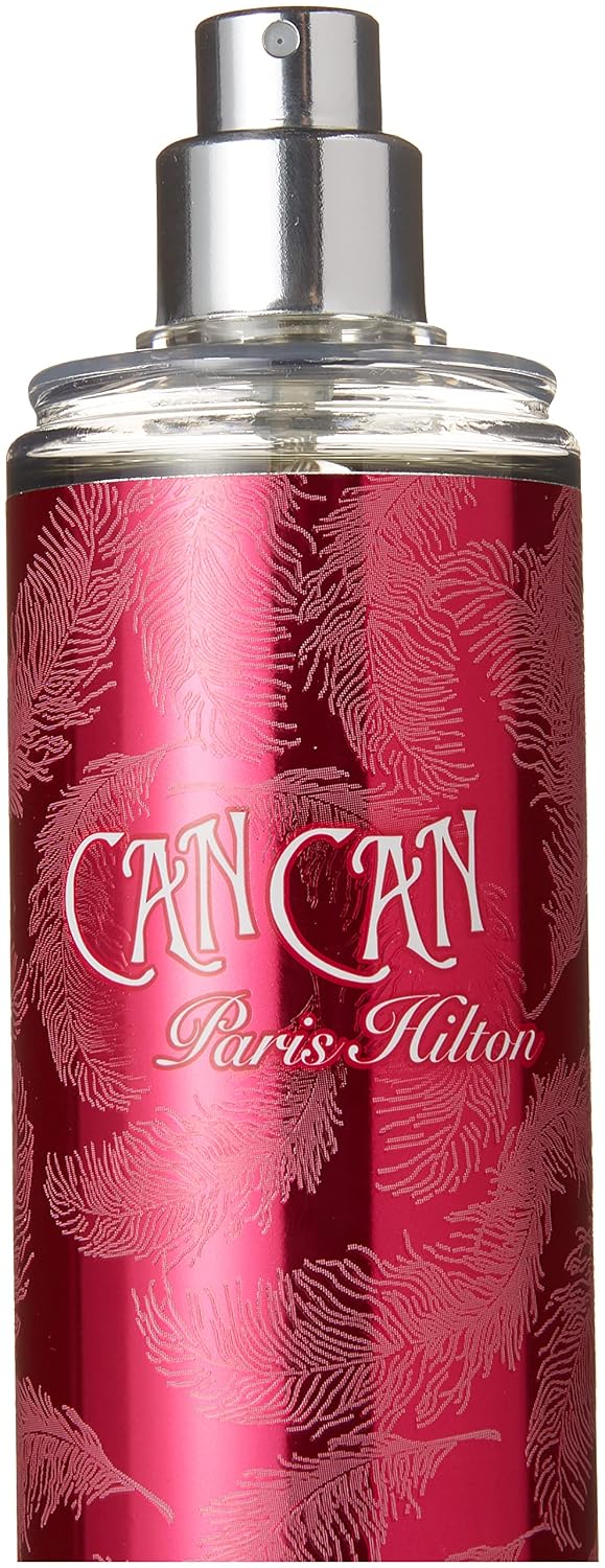 Paris Hilton CanCan Body Mist Fragrance for Women, Fruity, 8 Fl Oz (Pack of 2)