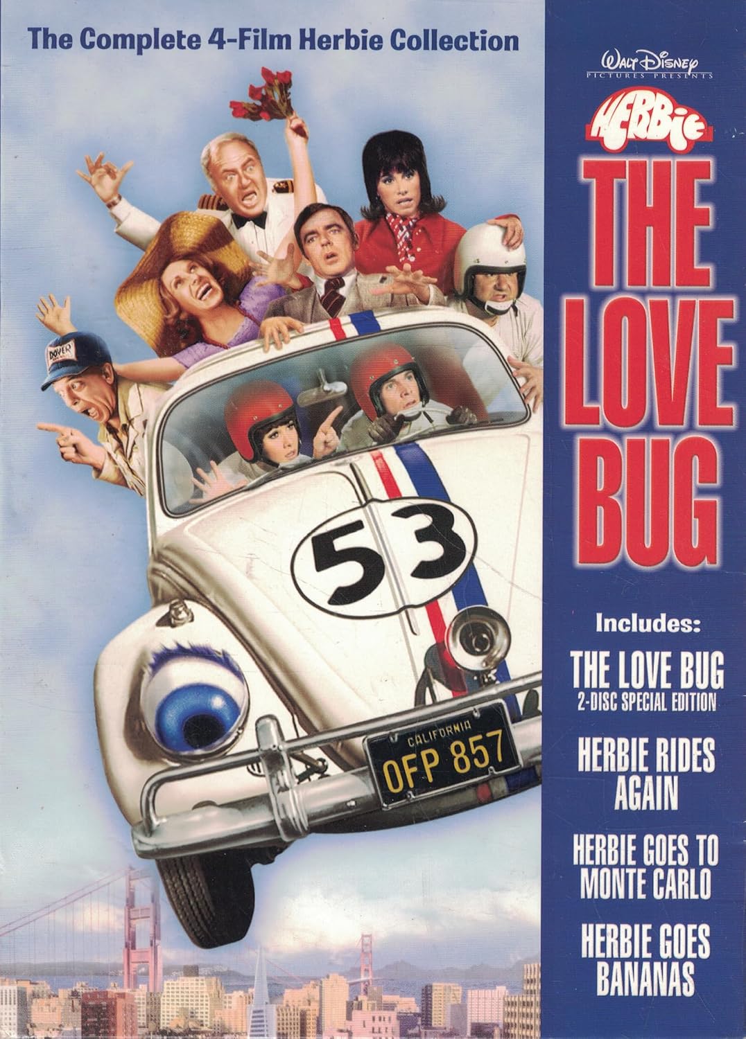 Herbie the Love Bug Collection (The Love Bug/Herbie Goes to Monte Carlo/Herbie Goes Bananas/Herbie Rides Again)