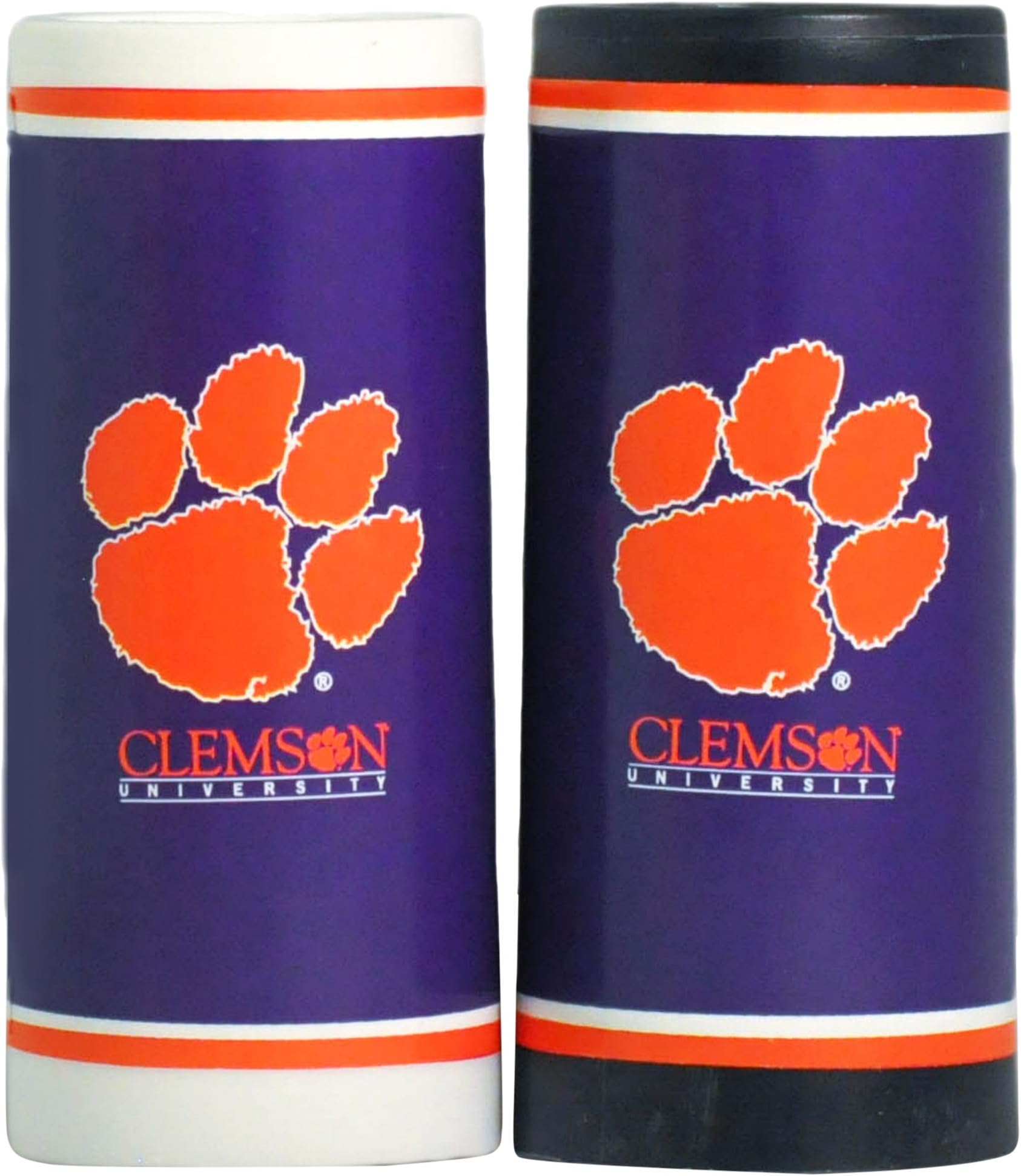 NCAA Clemson Tigers Salt and Pepper Set,3.75"Es,Purple
