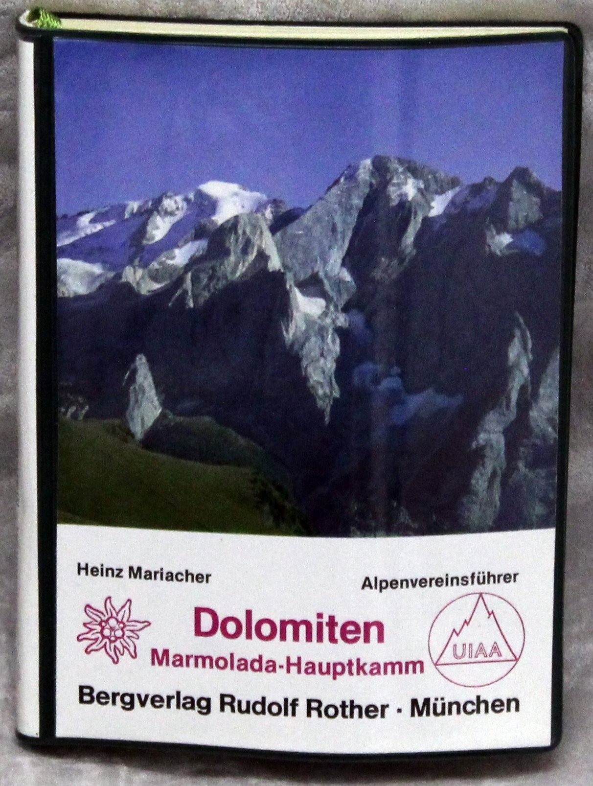 Dolomiten - Marmolada-Hauptkamm: Alpenvereins-Führer