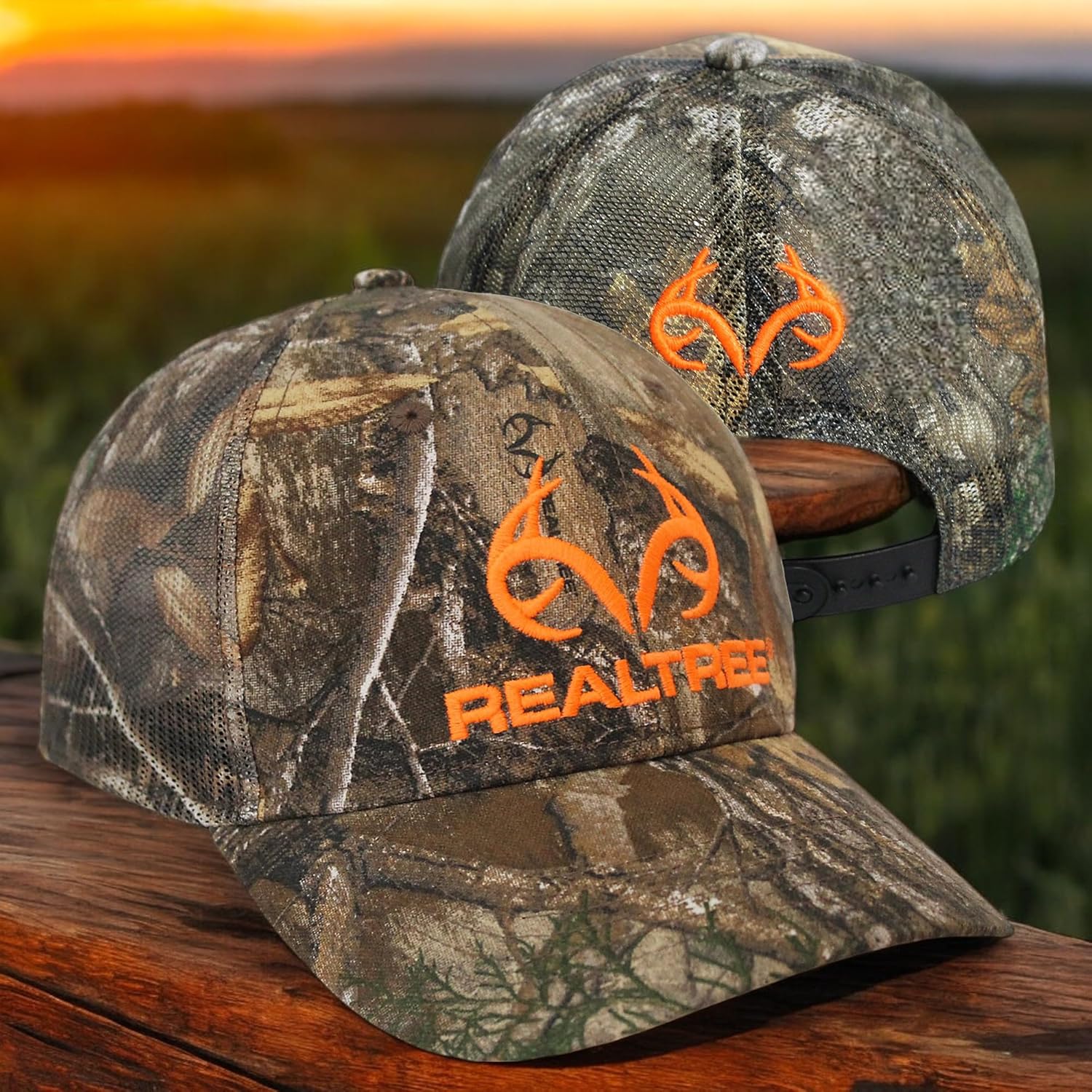 Realtree Edge Blaze Logo Camo Mesh Trucker Cap Hat Philippines Ubuy