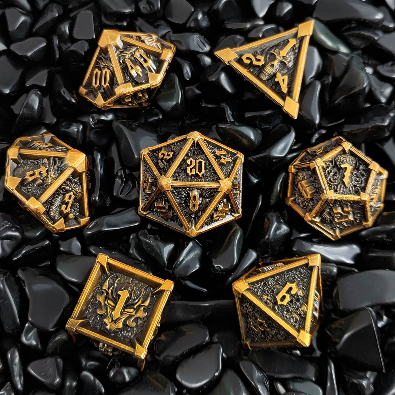 ORUZA DND Metal Dice Set - Image 3