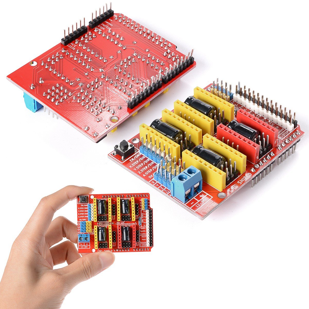 CNC Shield V3 Engraver 3D Printer Expansion Board A4988 DRV8825 for DIY-picture-15