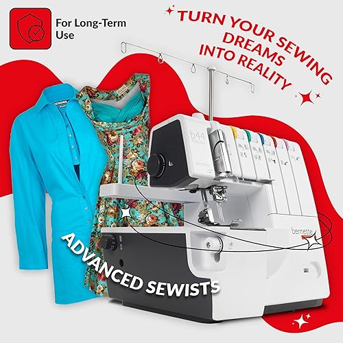 Miniatura 6 de Bernette B44 Overlock Máquina de coser Bundle -Bernette's Top Dealer - Top Notch Sew & Vac