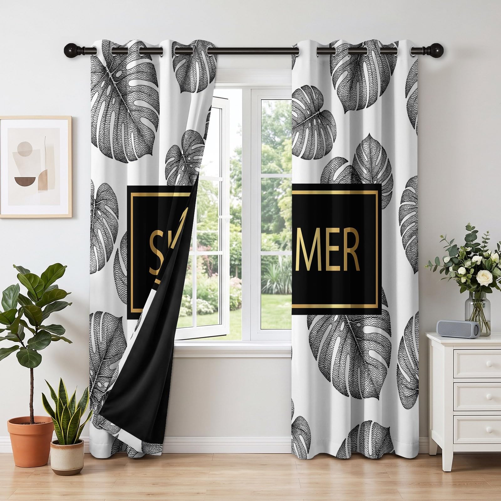 Générique Rideaux Moderne Luxe 100% Occultants Thermiques
