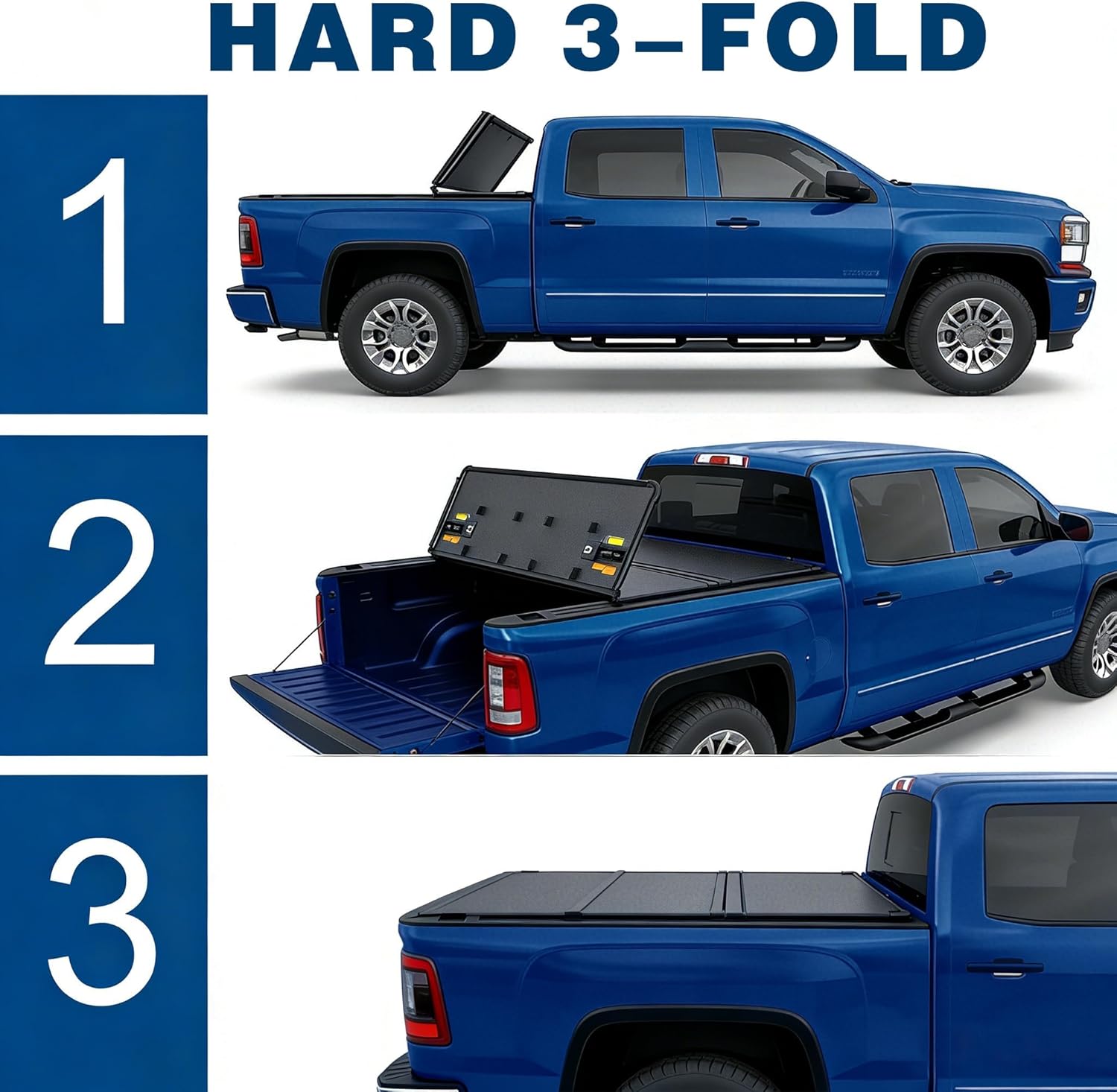OSIAS Truck Bed Tonneau Cover Ford Maverick 2022-2026 Styleside 4.6ft Pickup Truck Bed(54.4")