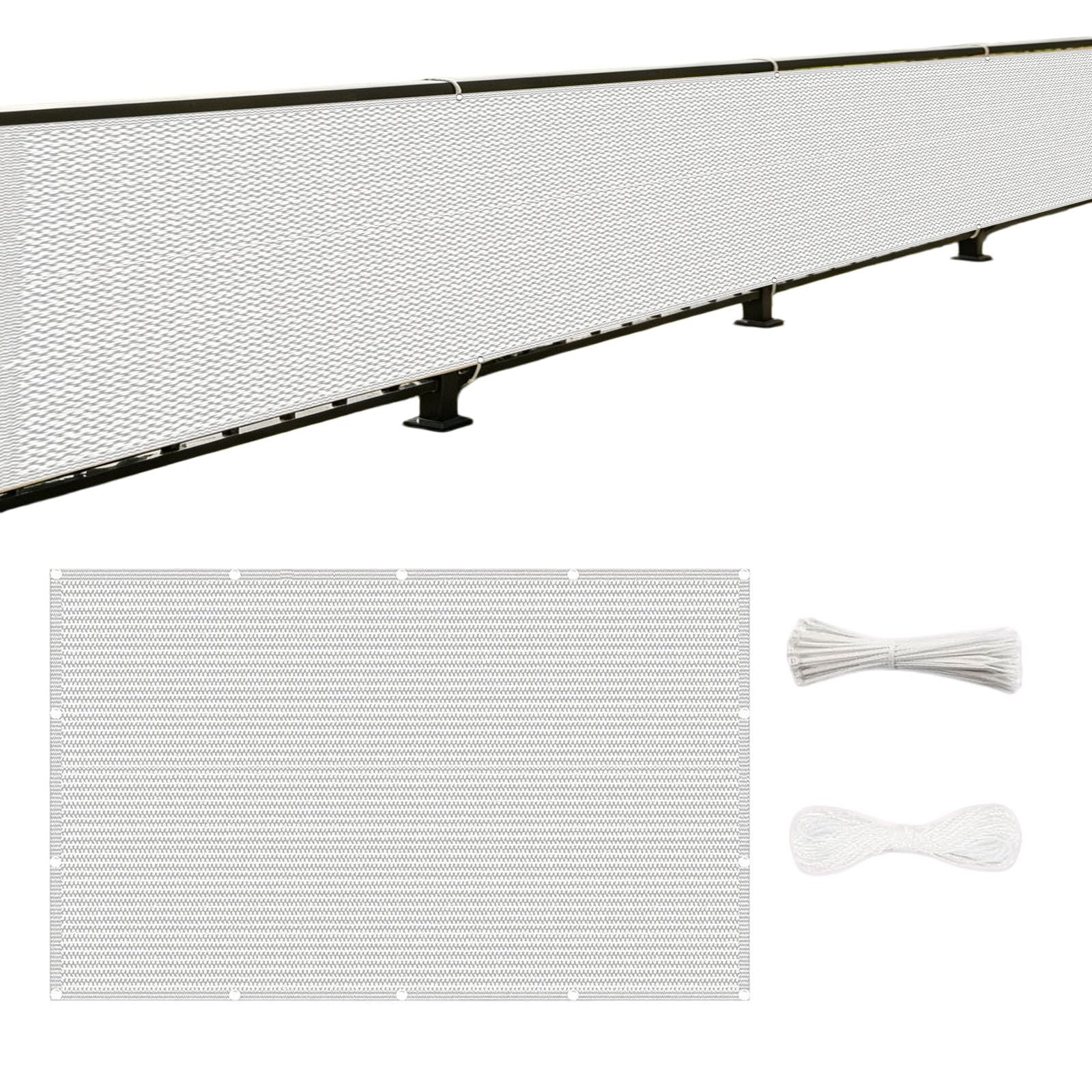 Brise vue balcon extérieur 160 x 230 cm pour bloquer le vis-à-vis direct