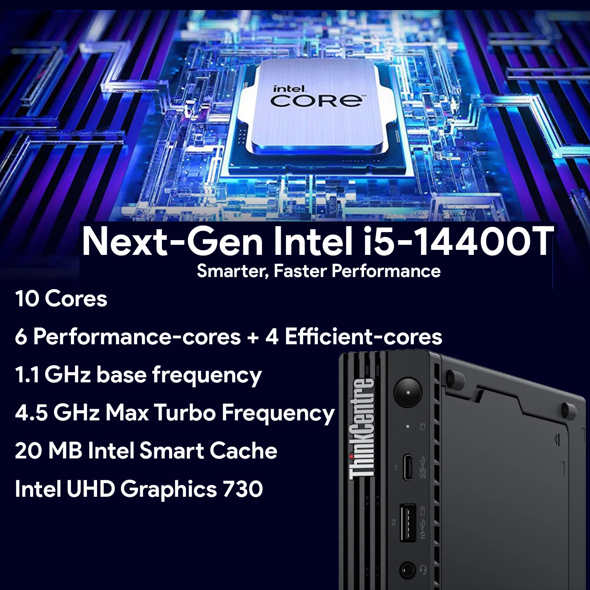 Amazon.com: Lenovo ThinkCentre Tiny M70q G5 Intel Deca Core