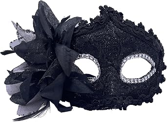 Couple Masquerade Masks Set Women/Men Mardi Gras Mask Venetian Party Mask for Halloween Christmas Costume Ball