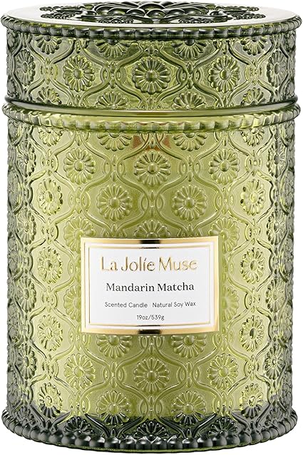La Jolie Muse - Mandarin Matcha 19oz Candle