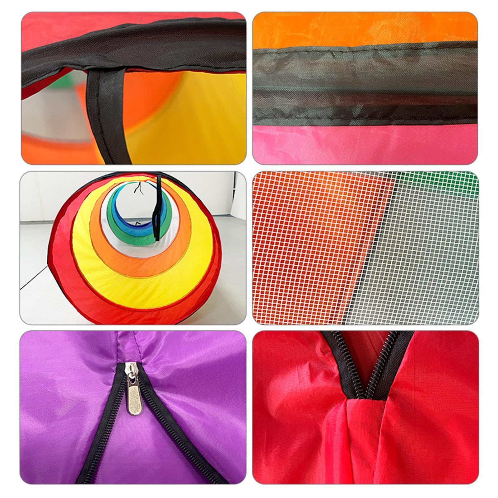 Tunnel de Jeu pour | Tente d'escalade et Maison de Jeu pour | Tunnel Tente pour Chambre Jardin Camping,pour Arrière-Cour, Salon, Intérieur, Extérieur, Chambre, Jardin, Camping, Plage, Aire de Jeux