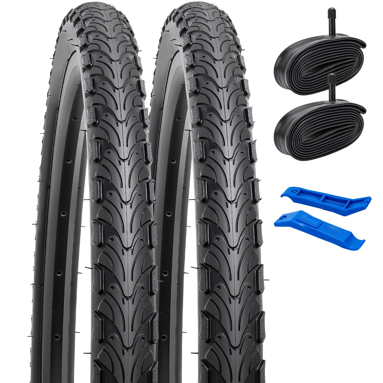 Amazon | YunSCM 2本セット,24 1.95 タイヤ,自転車 タイヤ 24 1.95 53