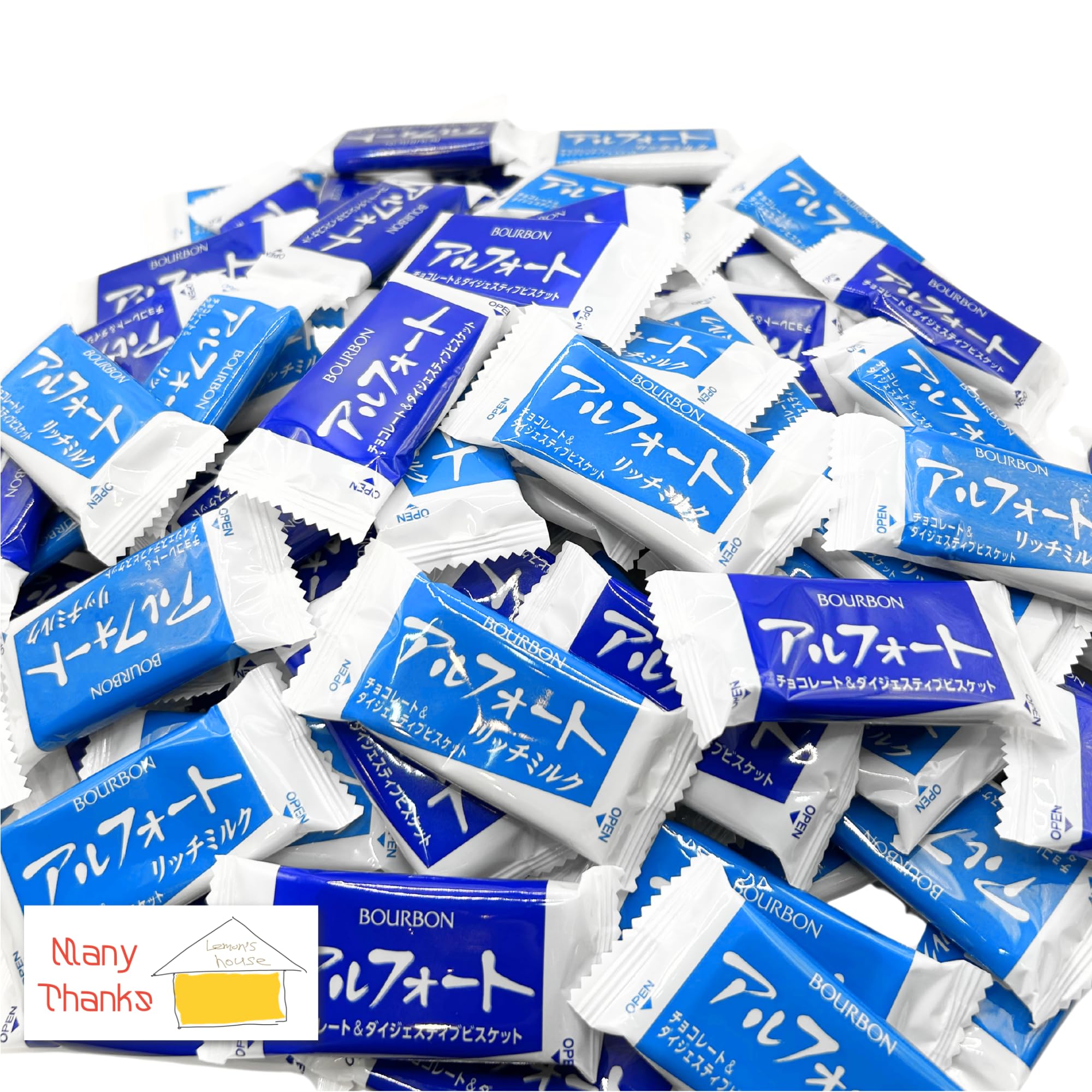 Amazon.co.jp: ブルボン アルフォート ミルクチョコ ＆ リッチミルク