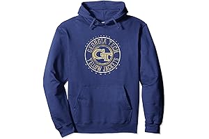 Georgia Tech Yellow Jackets Official Showtime Navy Pullover Hoodie: Elevate Your School Spirit