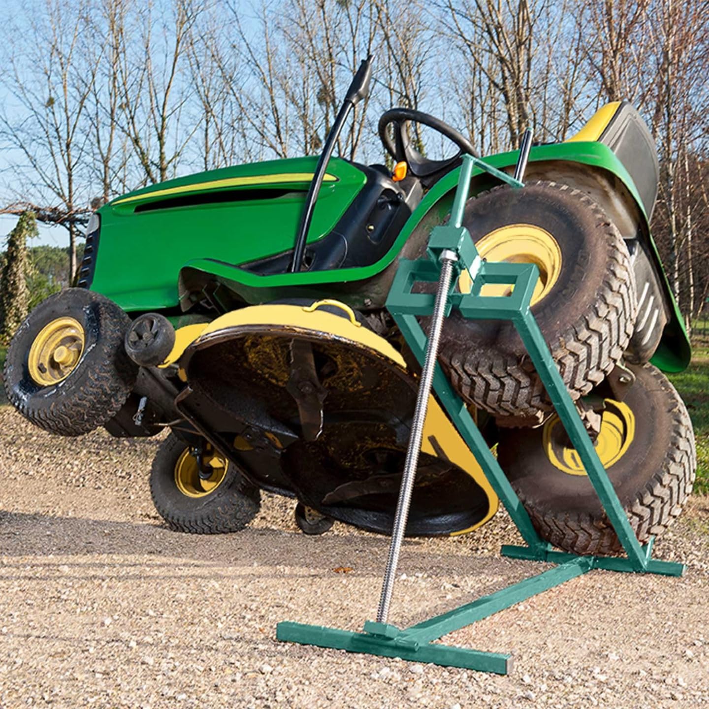 Probache - CRIC Leve Tracteur Tondeuse 400 kg