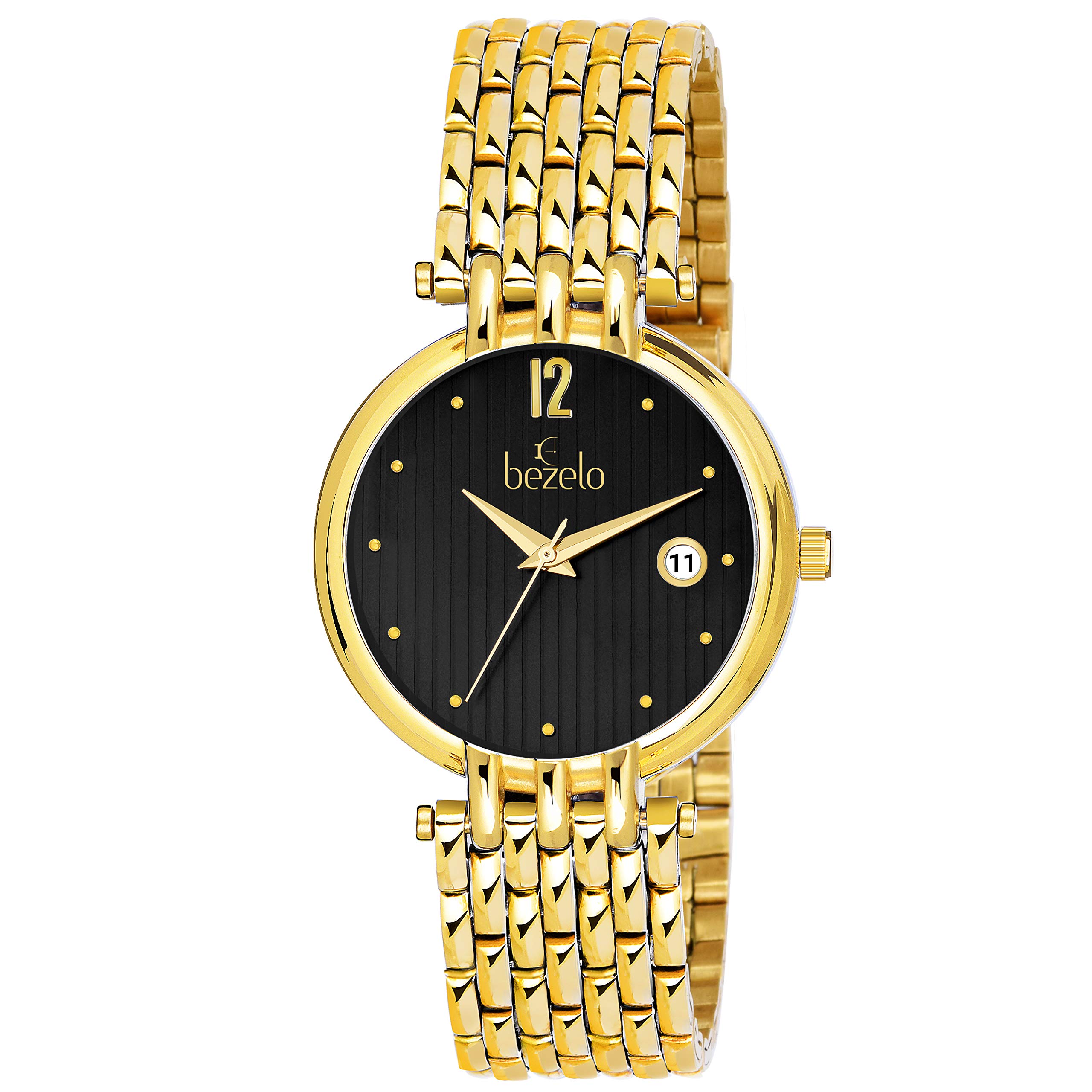 BEZELO Analog Black DIAL Mens WATCH-GR-20447-C-DD (B07YQJW6S1) Amazon Price History, Amazon Price Tracker