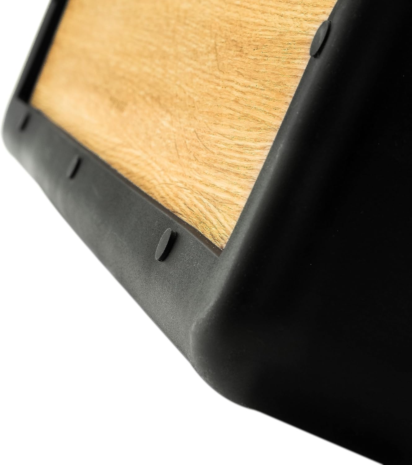 Eva Solo | Nordic Kitchen Rectangular Serving Tray | 19.68 x 13.38 Inch | The high Rim of The Serving Trays ensures That The Content Stays Where it Belongs When You Move it | Black
