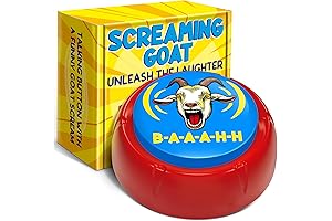Interactive Screaming Christmas Goat Toy