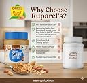 Ruparel’s Crunchy Peanut Butter 350G| Roasted Peanuts | Smooth & Delicious Spread | Cholesterol Free | Zero Trans Fat | Tasty & Healthy Nut Butter Perfect for Bread, Sandwiches & Smoothies gallery image
