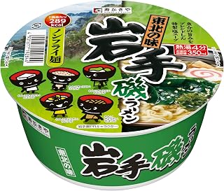 寿がきや 东北の味岩手磯ラーメン 104g ×12个