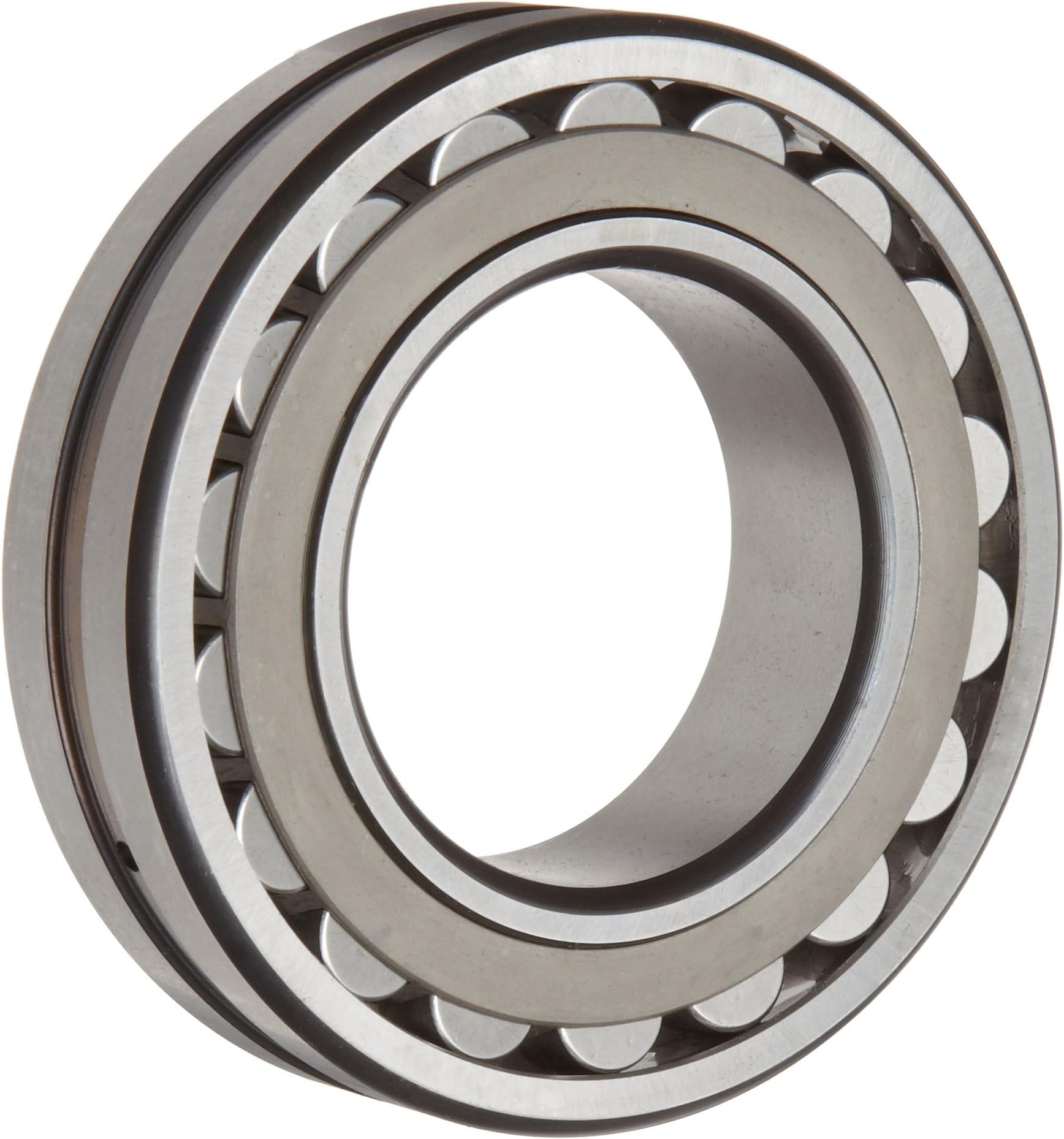 SKF 22206 E Explorer Spherical Roller Bearing, Straight Bore, Standard Tolerance, Steel Cage, Normal Clearance, Metric, 30mm Bore, 62mm OD, 20mm Width, 14000rpm Maximum Rotational Speed, 13489lbf Static Load Capacity, 14388lbf Dynamic Load Capacity