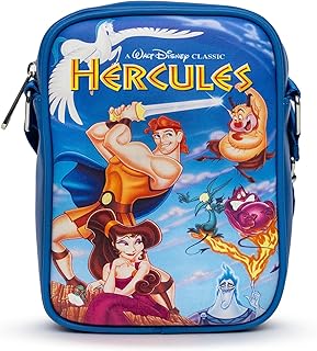 Disney Bag, Crossbody, Hercules VHS Movie Box Replica, Vegan Leather