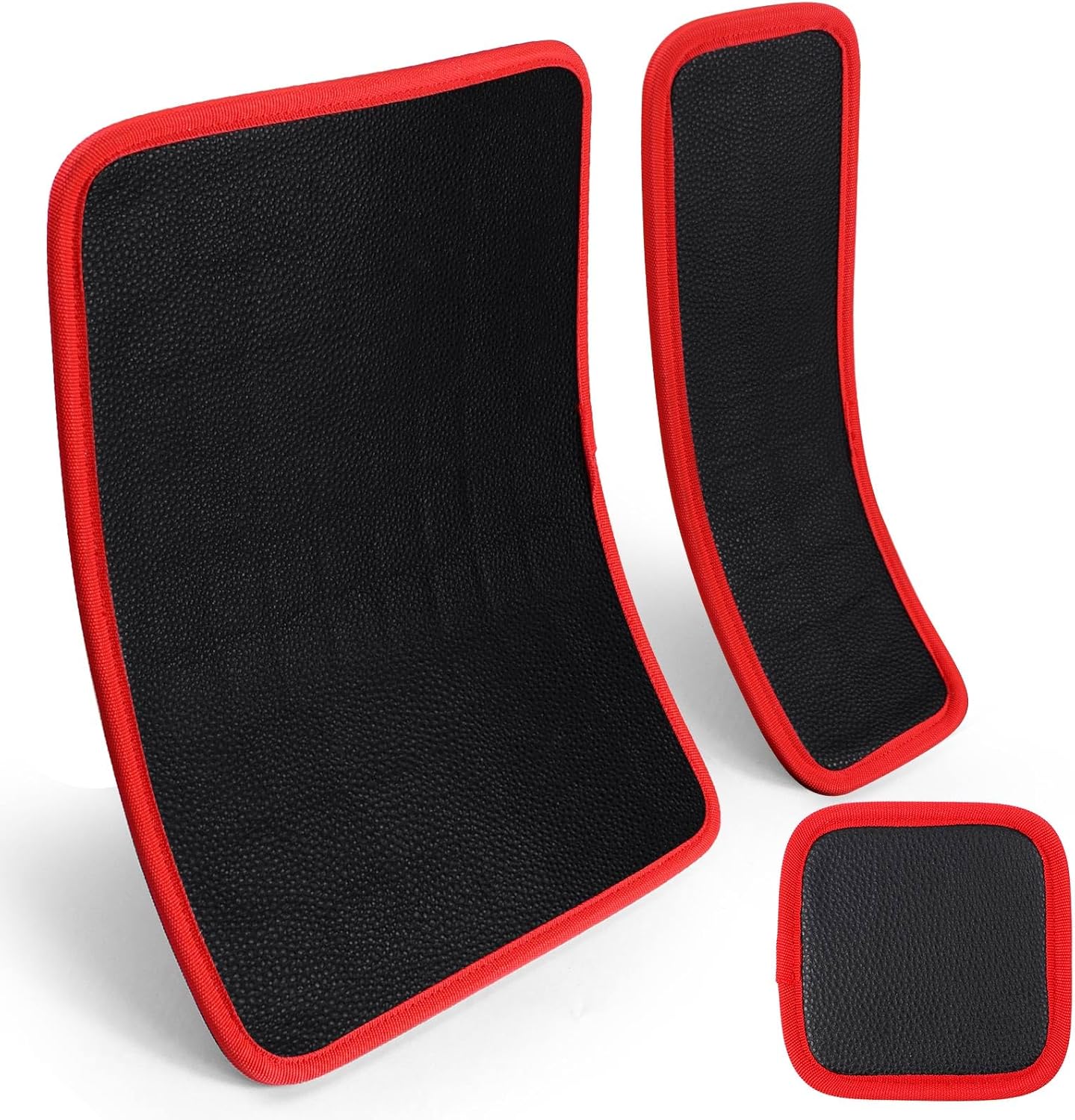 3-Piece Magnetic Tool Mat Set Heavy-Duty Magnetic Parts Holder with Durable PVC Surface 3 Sizes of Non-Slip Tool Trays for Organizing Wrenches Screws Bolts Nuts in Garages Workshops and Auto Repairs