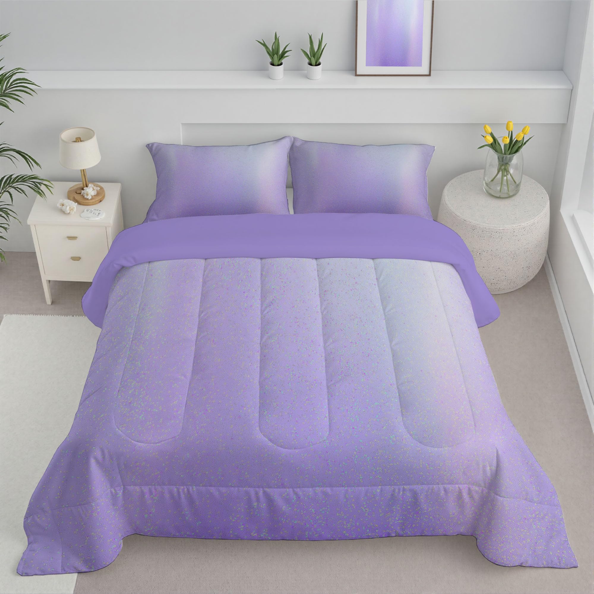 Couette ciel étoilé de rêve 140x200 cm pour des nuits douces et apaisantes