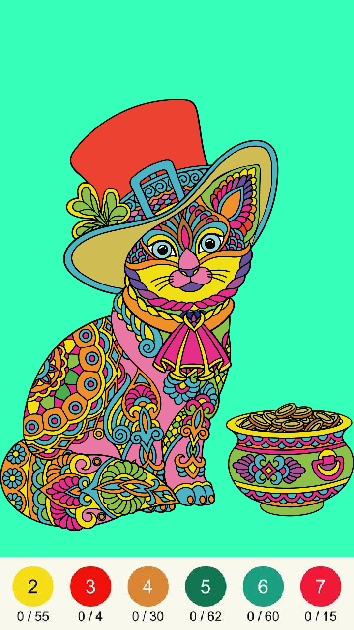 Paint By Number Happy Paint Color By Number App on Amazon Appstore