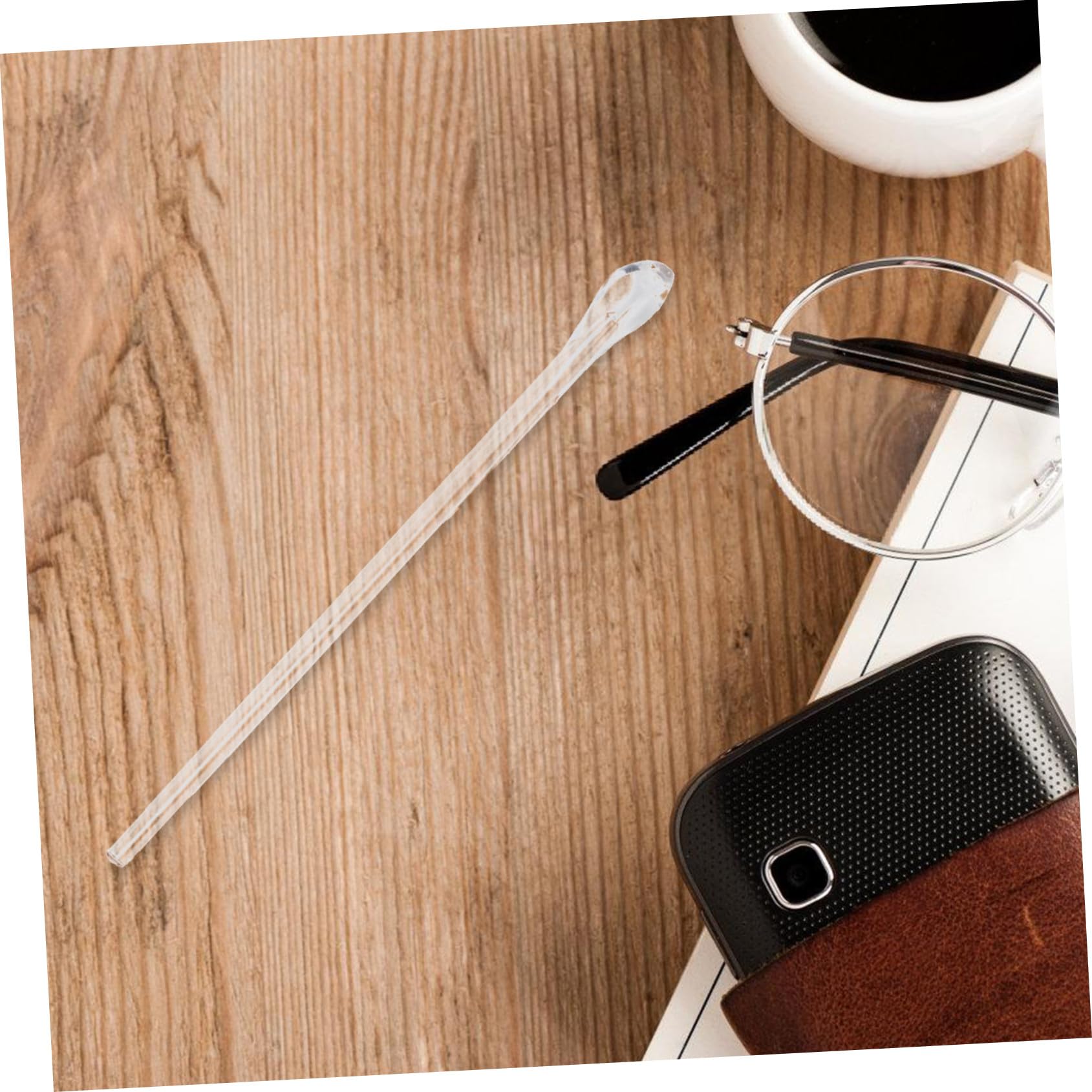 Embouts de Protection Lot pour Branches de Lunettes en Plastique Argenté | Antidérapants et Flexibles, Très Légers, pour Branches de Lunettes de Lecture et Usage Extérieur