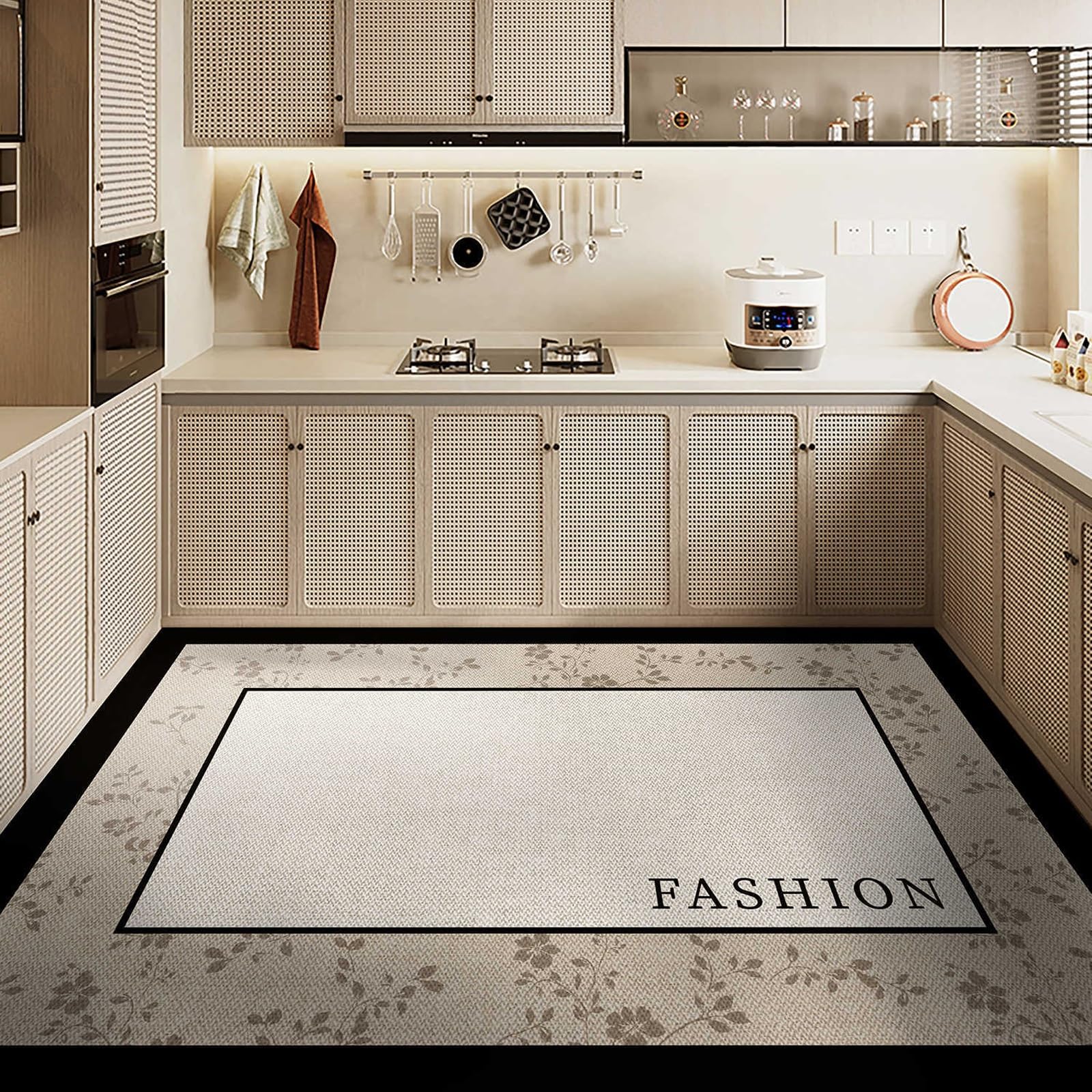 Tapis de cuisine antidérapant lavable pour cuisiner en toute sécurité