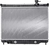 TYC 2458 Aluminum Radiator for 2002-2008 Chevy TrailBlazer - OE Direct Fit, Premium Cooling Efficiency