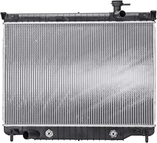 TYC 2458 Aluminum Radiator for 2002-2008 Chevy TrailBlazer - OE Direct Fit, Premium Cooling Efficiency