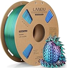 LANDU Silk Tri-Color PLA Filament 1.75mm 1Kg, Triple Color Silk PLA Fila...