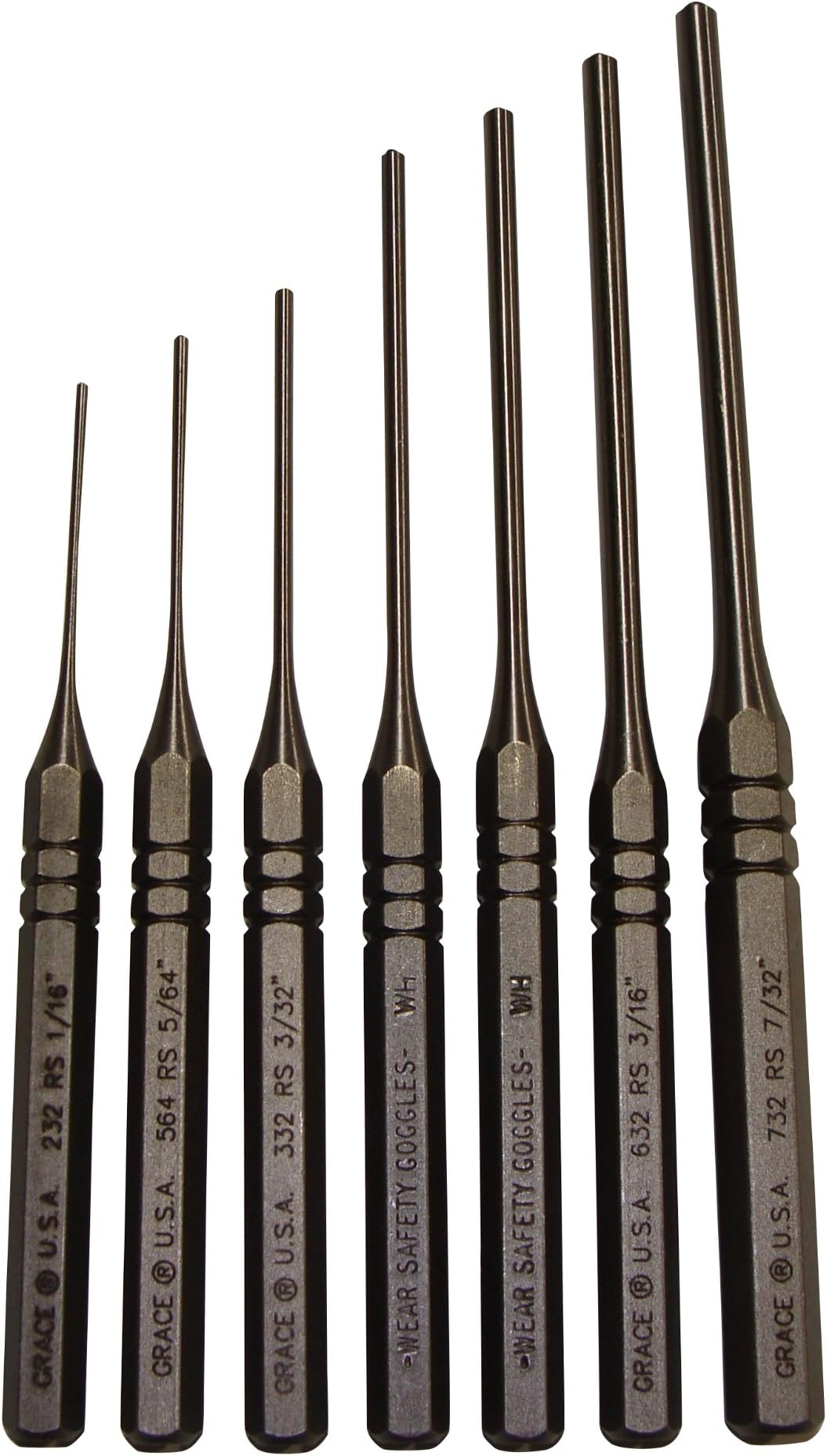 Grace USAGrace USA Gun Care Brass Pin Punch Set