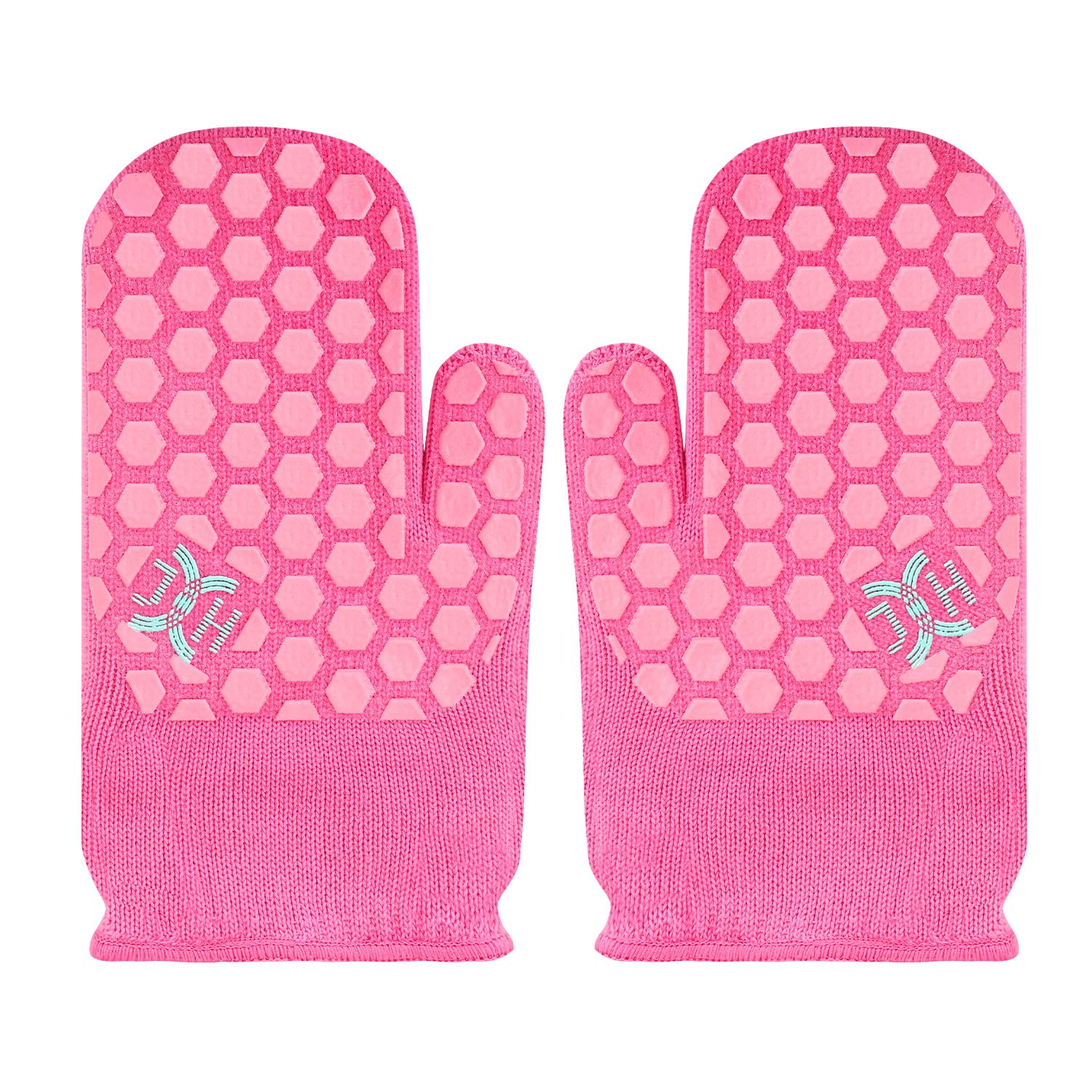 J H Heat Resistant Oven Glove: EN407 Certified 932 °F BBQ & Oven Mitts for Grlling, Baking, Kitchen, Camping,Fireplace Indoor&Outdoor 3 Pair