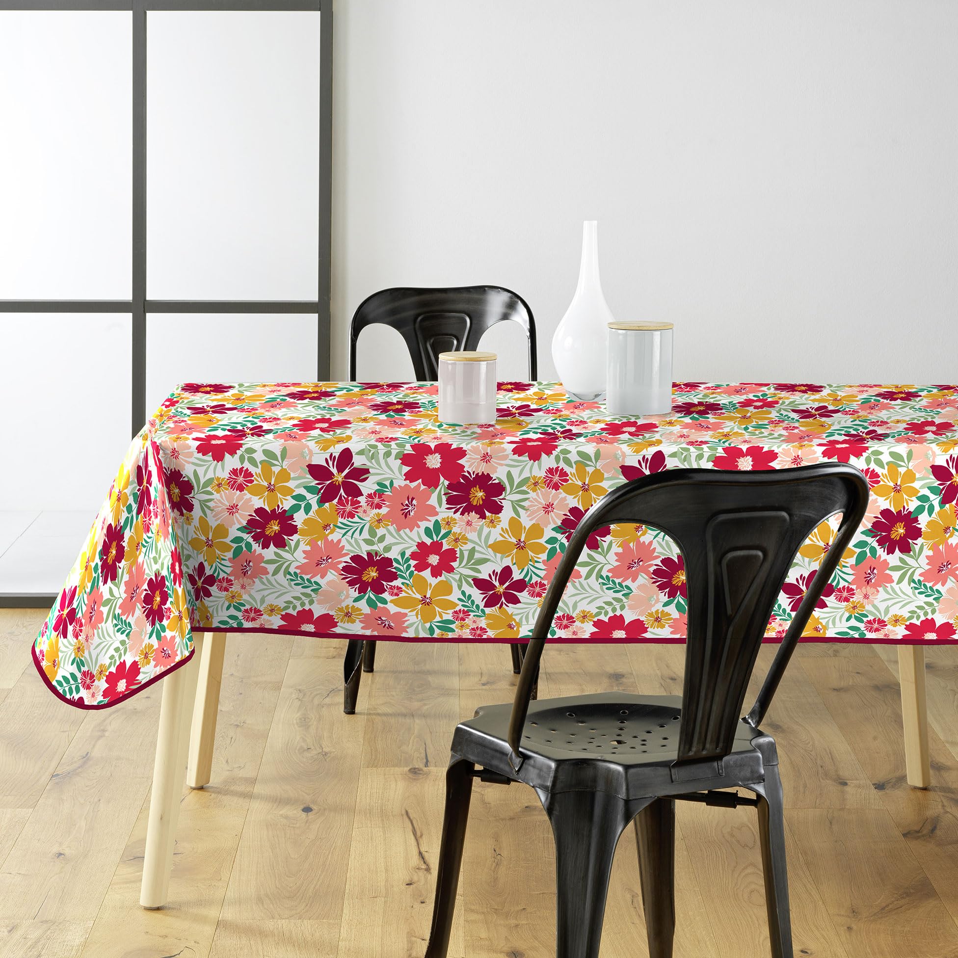 Douceur D'intérieur Milly Tablecloth Rectangular (140 X 240 Cm) Pvc Printed