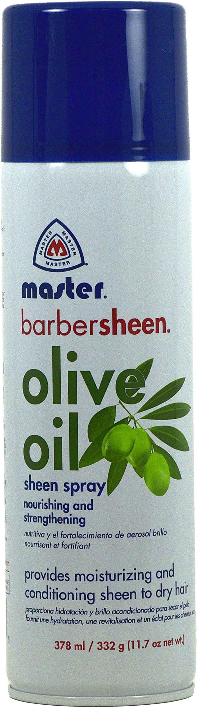Master Well Comb Barber Sheen Olive Oil Sheen Spray 11.7 oz