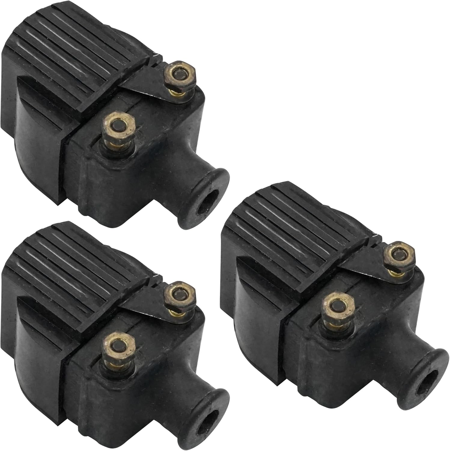 Caltric 3 Sets of Ignition Coils Compatible with Mercury Outboard 60Hp 60-Hp 60 Hp Engine 1984-1997