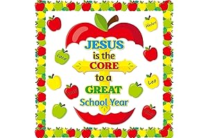 BeYumi Back to School Jesus Bulletin Board Sets