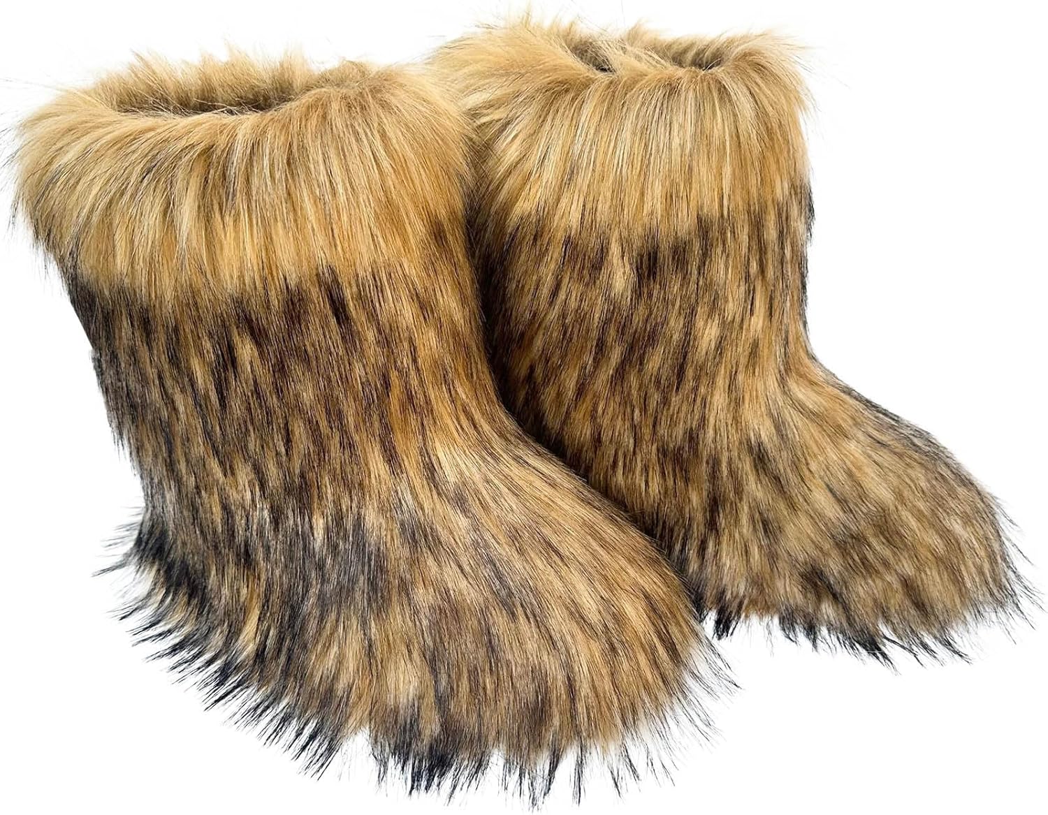 Fashion Women Casual Solid Warm Plush Shoes Snow Boots for Women and Girls with Round Toe for Indoor Outdoor Fashion Leisure