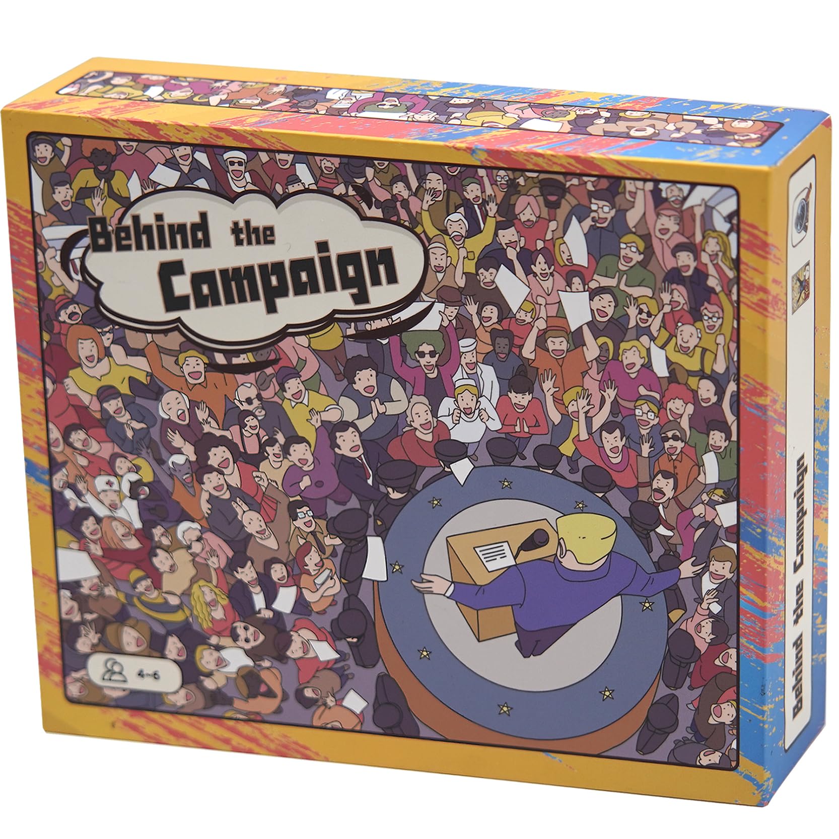 Political Strategy Board Game for Ages 14+ - Campaign, Lead, and Strategize to Win - Tabletop Game for 4-6 Players, 30-Minute Rounds - Perfect for Game Nights and Fans of Competitive Strategy Games