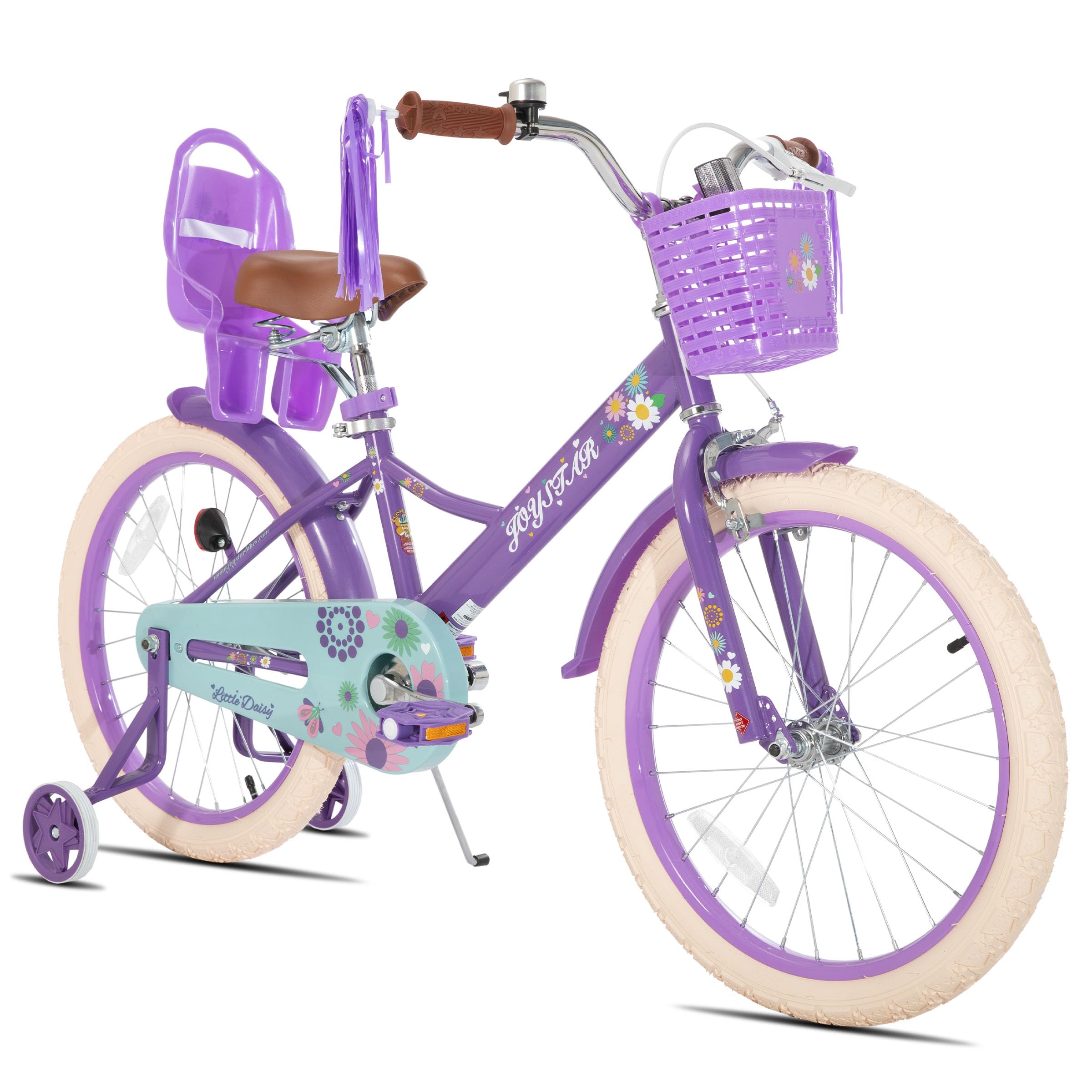 JOYSTAR Little Daisy Princess Kids Bike for Girls Boys Ages 2-12