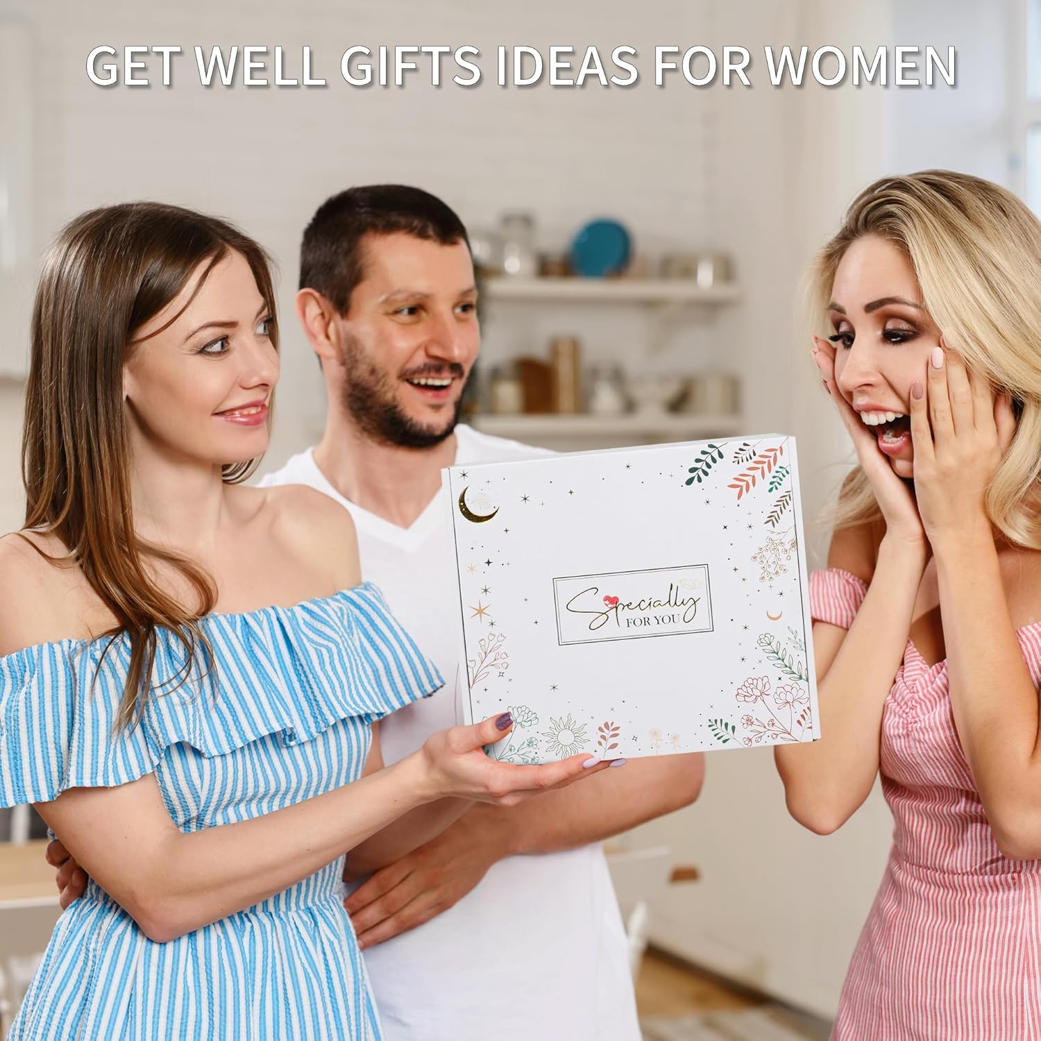 Get Well Soon Gifts Self Care Package For Women, Sunflower Gifts Baskets Feel Better Soon, Birthday Gift for women, Christmas Gift Sets Women Teen GirlsThinking Of You Best Post - Image 6