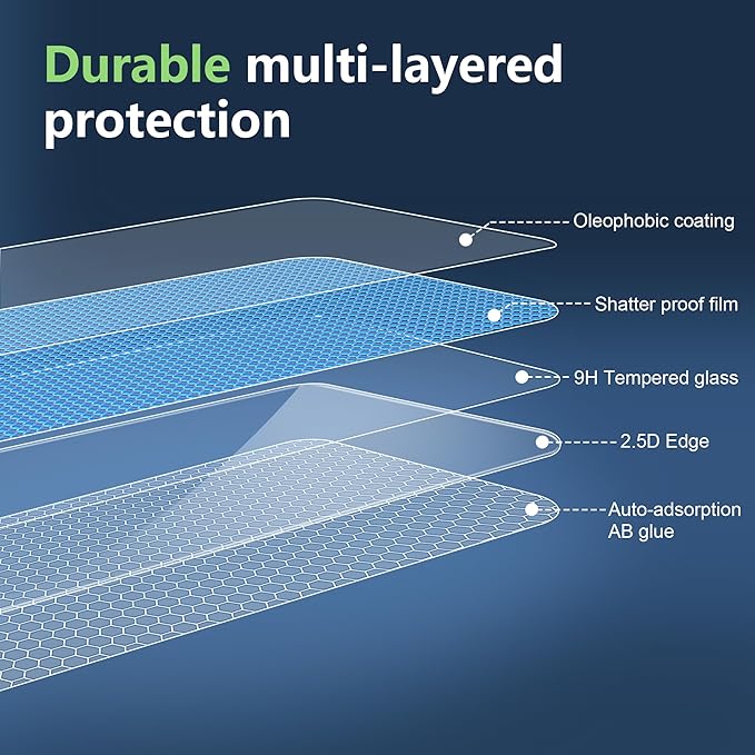 Protector de Pantalla de Vidrio Templado 9H para TECLAST T60 Plus/ODEA A12 miniatura 4