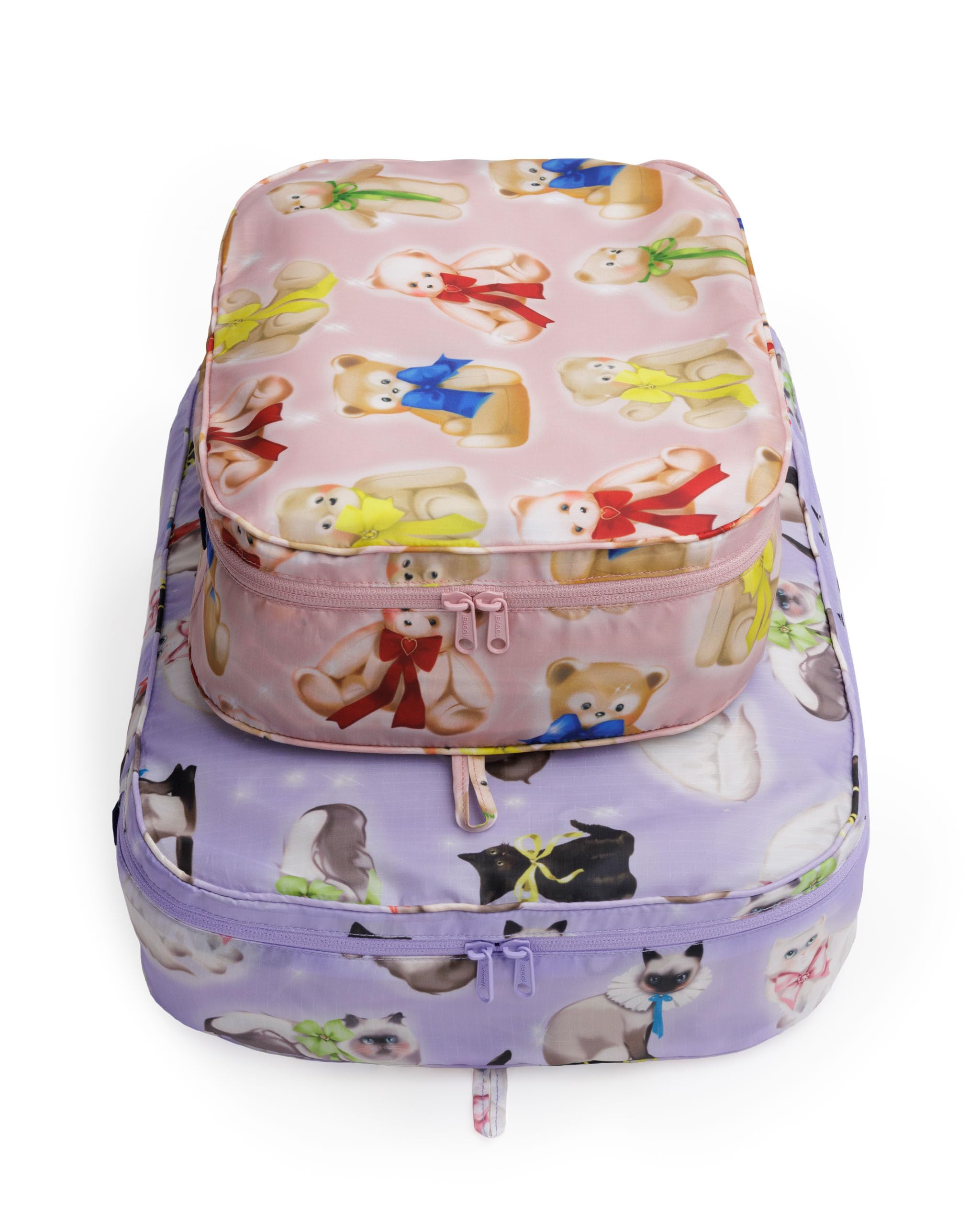 BAGGU Large Packing Cube Set - Fancy Animals